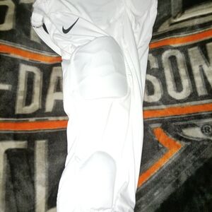 Nike Dri-FIT White Sports Pants